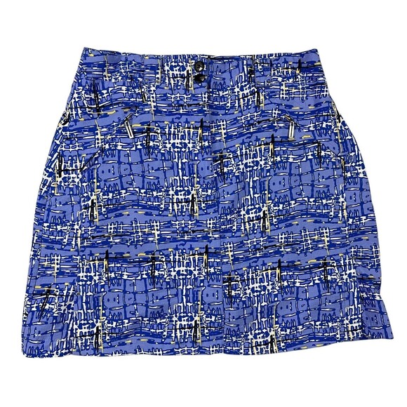 Jamie Sadock Golf Skort  Womens Size 4  Periwinkle Print  Activewear Resortwear - Picture 1 of 10